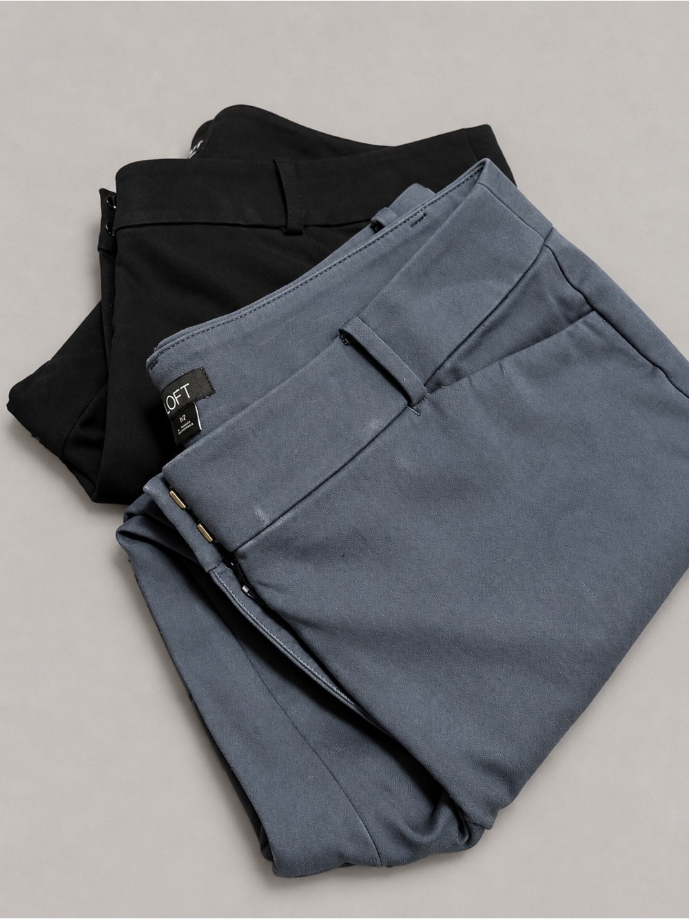 LOFT Julie Curvy Fit Pants Set | 2 Pairs | Size 12